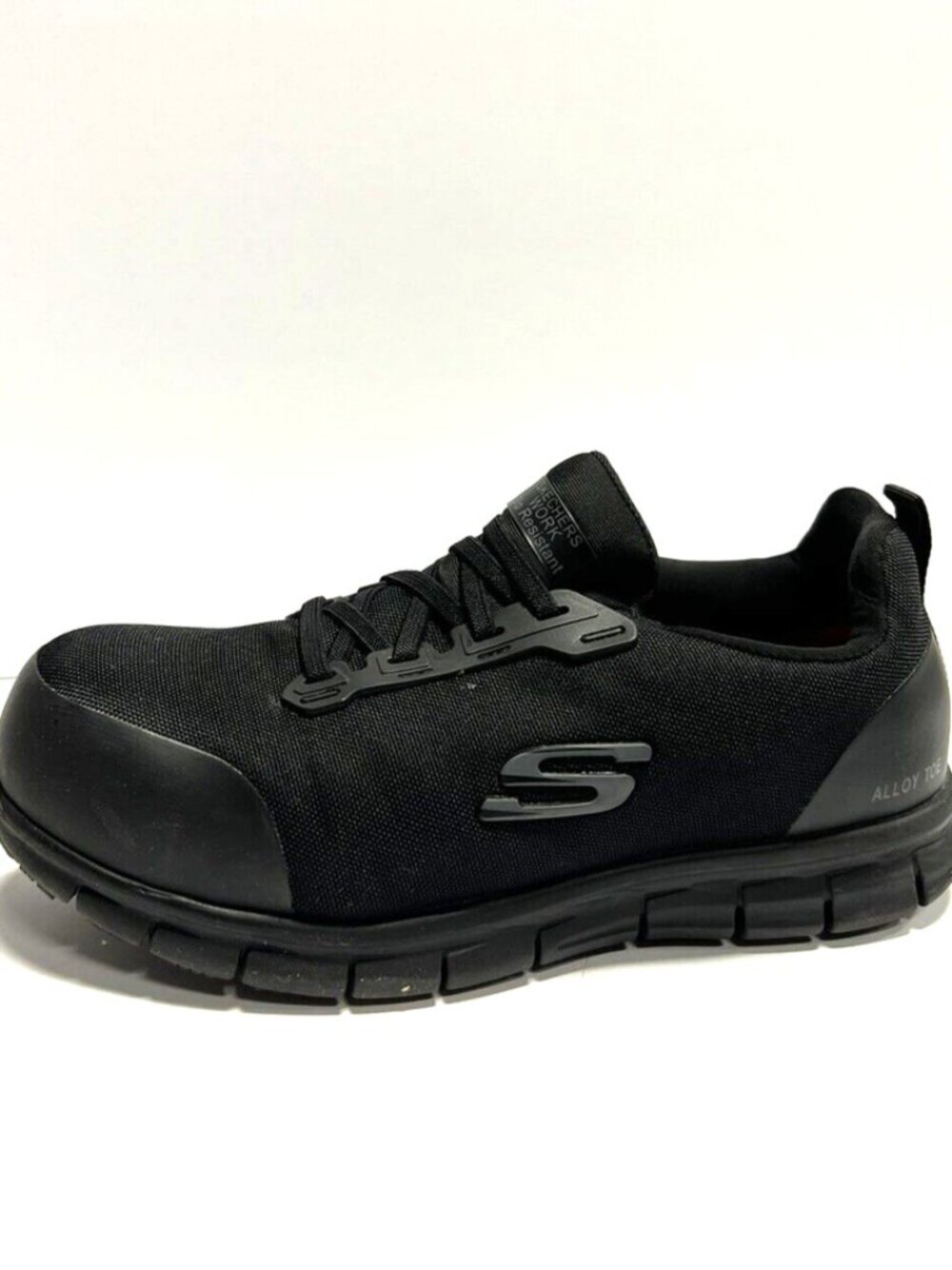 Skechers Womens Work Sure Track-Irmo Sneaker Black Size 8 M